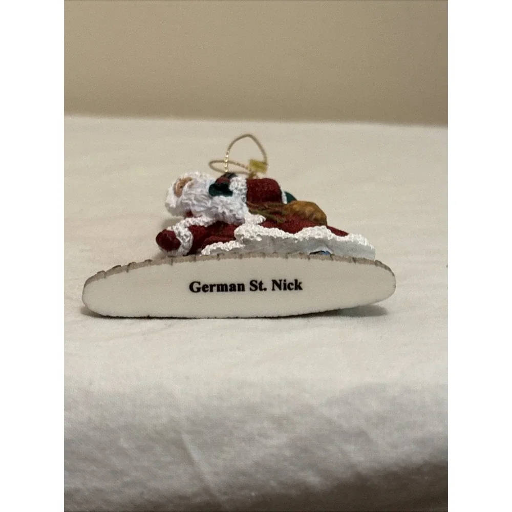 Pipka Stories of Christmas German St. Nick 11424 Santa Claus Ornament